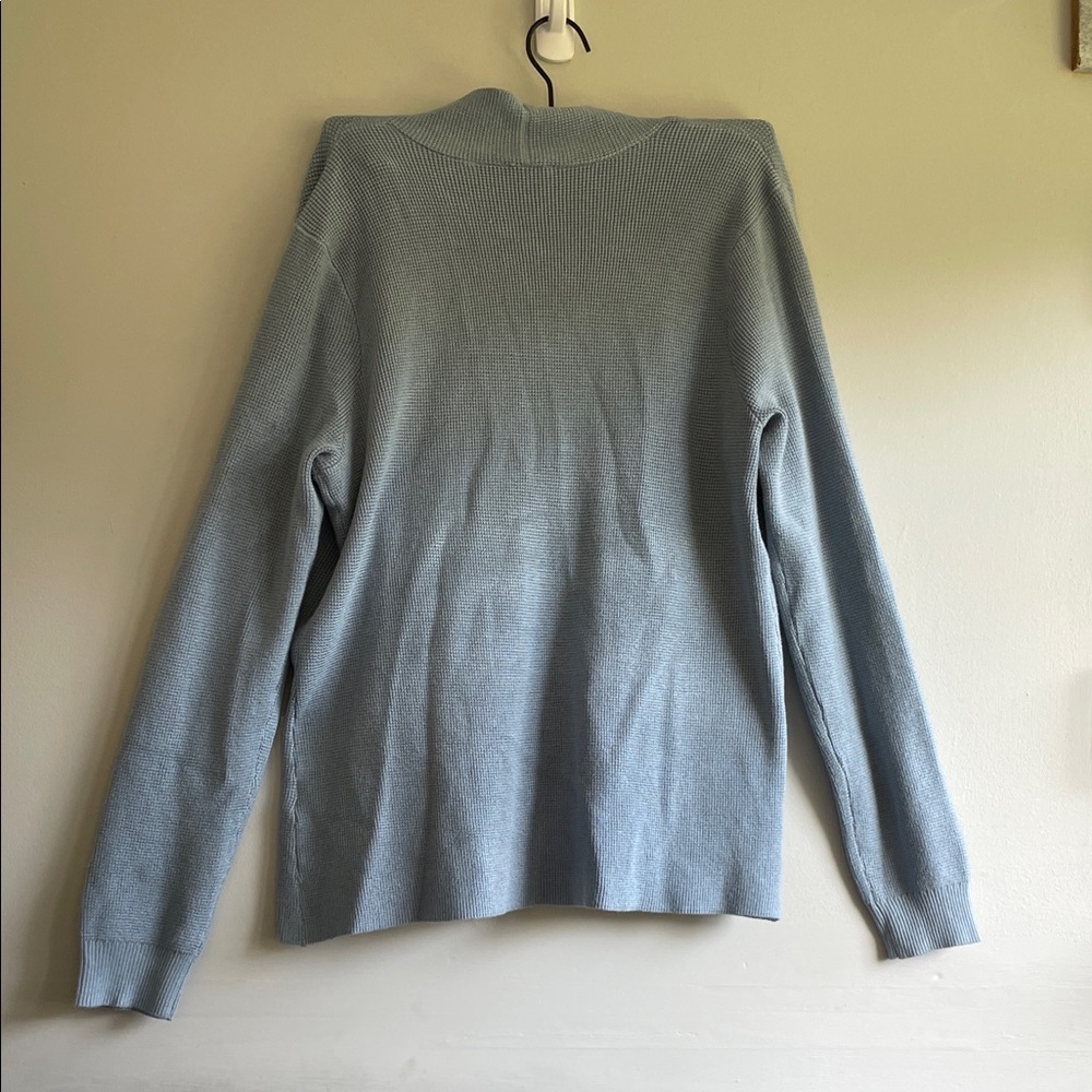 CYRUS Light Blue Open Front Cardigan - Picture 7 of 8